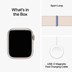 Picture of Apple Watch Series 9 [GPS 41mm] Smartwatch with Starlight Aluminum Case (IWS9CEL41MMRDALMRY63)